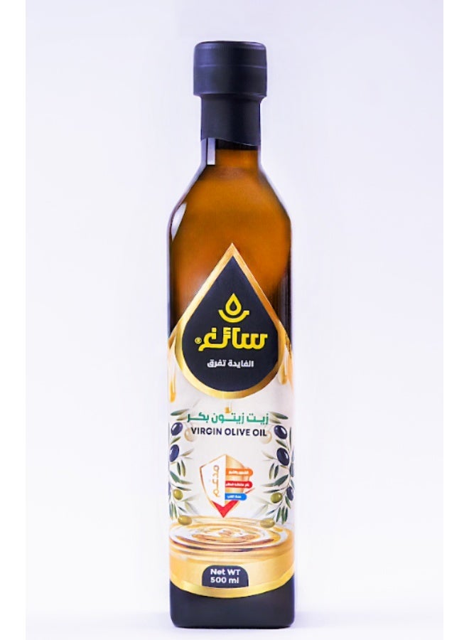 Saegh virgin olive oil 500 ml - Image 1